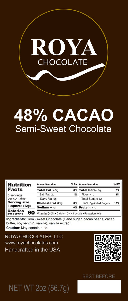 10 Semi-Sweet Chocolate Bars